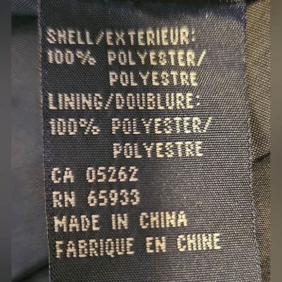 Point Zero Black Windbreaker Jacket Men’s M Lightweight Zip Casual Coat - Picture 7 of 7